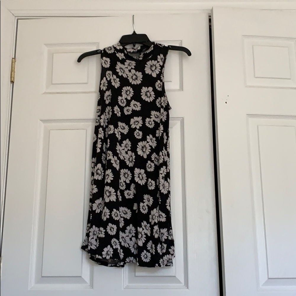 Jersey style floral dress
